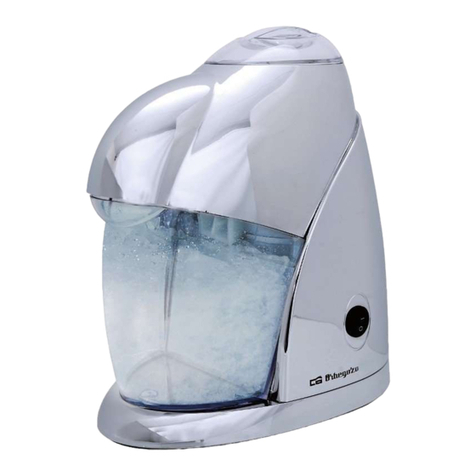 Orbegozo PK 4200 A instruction manual