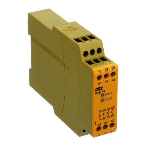 Pilz PZE X4 User manual