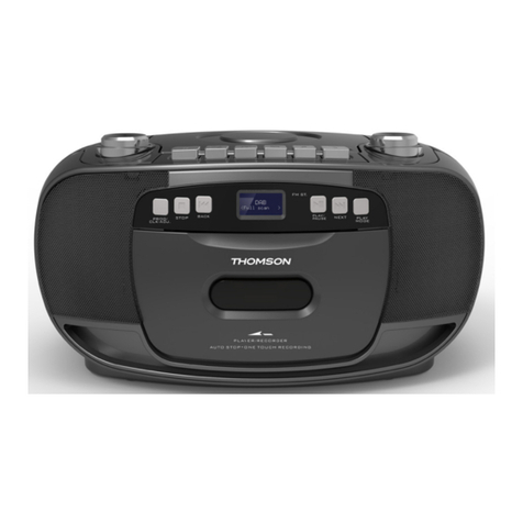 THOMSON RK200DABCD User manual