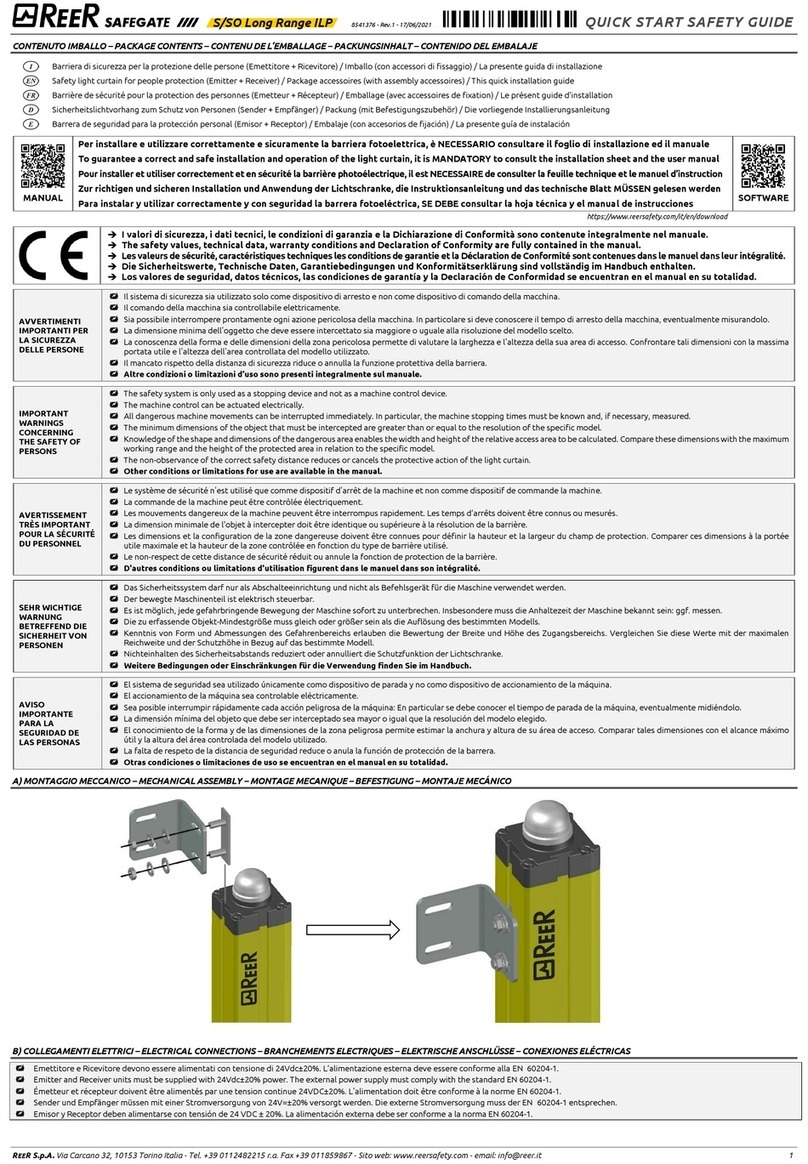 Reer SAFEGATE User manual
