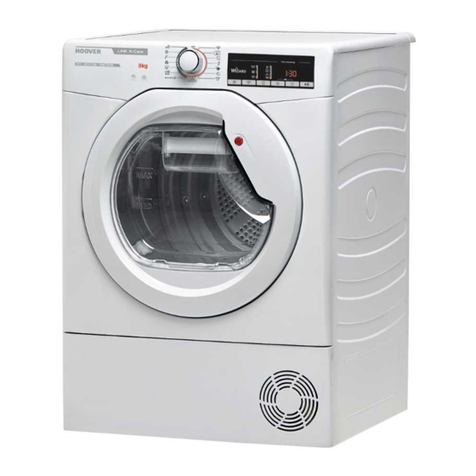 Hoover HLE H8A2TE-S User manual