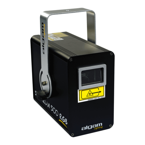 Algam Lighting SPECTRUM 500RGB User manuals