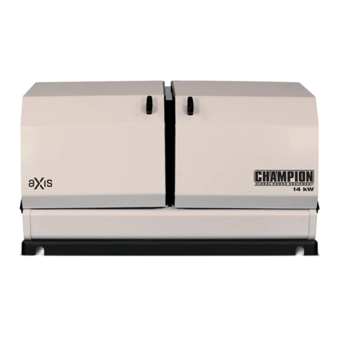 Champion aXis CONTROLLER User manual