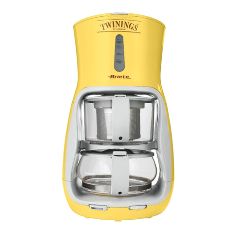 DeLonghi TWININGS Ariete manual