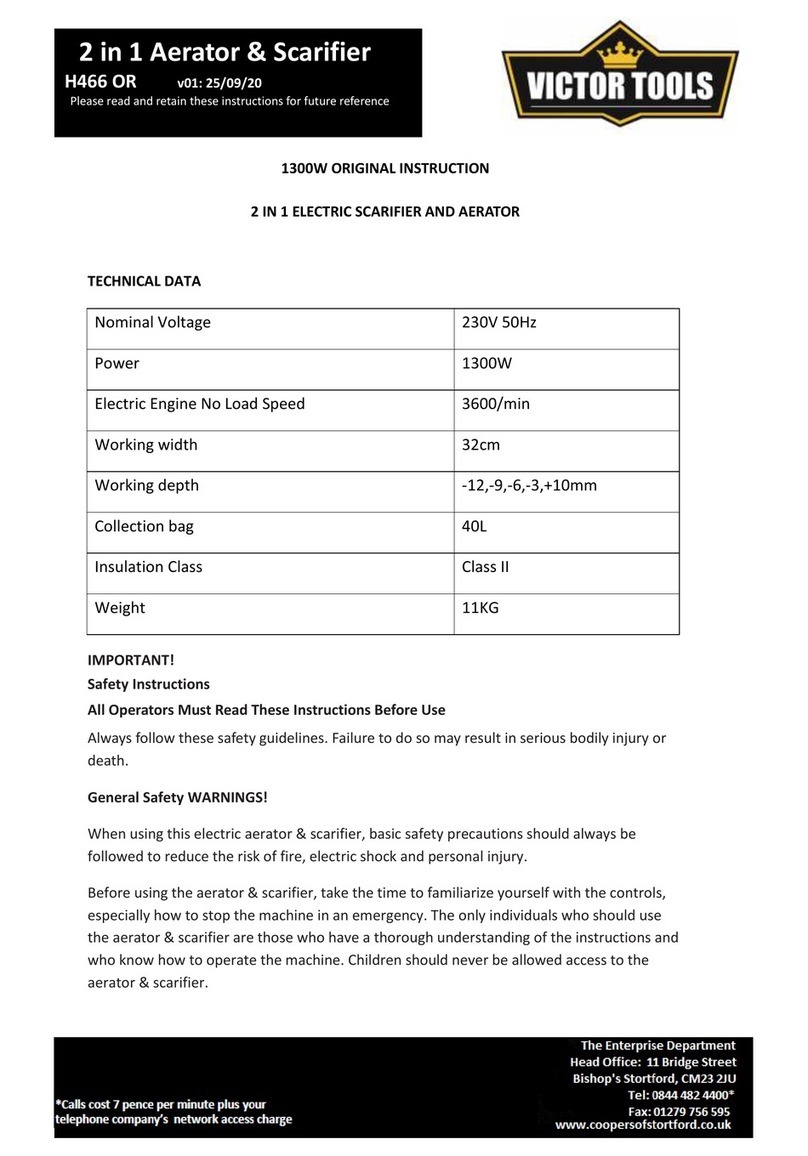Victor Tools H466 OR Instructions for use