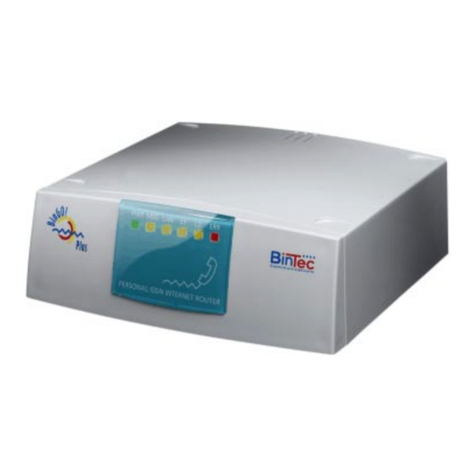 BinTec BinGO Plus User manual BinTec BinGO Plus User manual