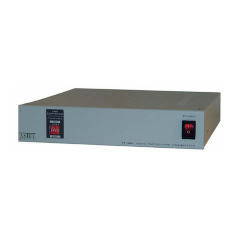 ASTEL TT 404 operating instructions