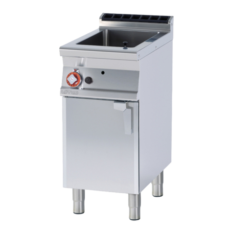 Lotus cooker BRF-74G Instructions for installation and use