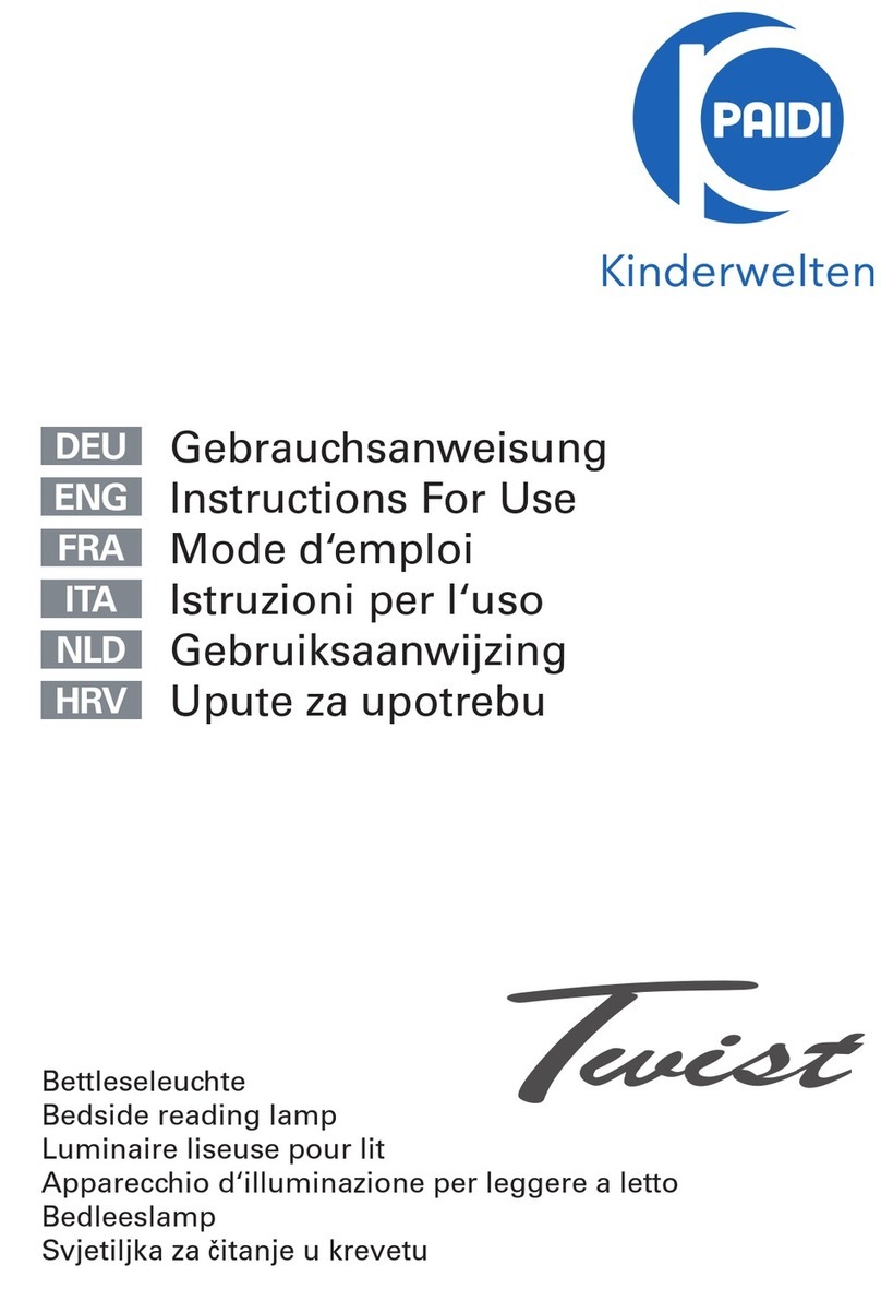 PAIDI Twist Instructions for use PAIDI Twist Instructions for use
