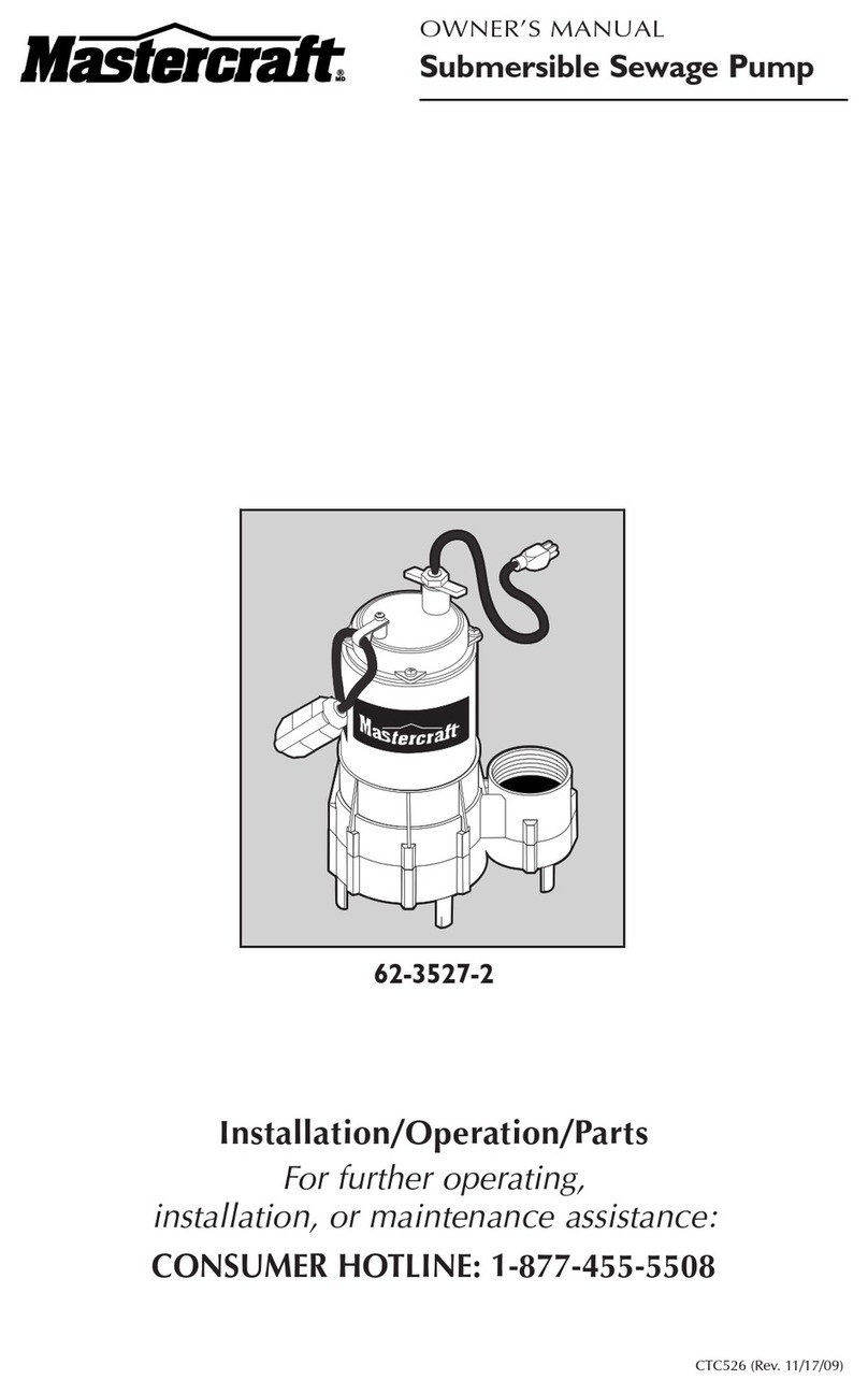 MasterCraft 62-3527-2 User manual MasterCraft 62-3527-2 User manual