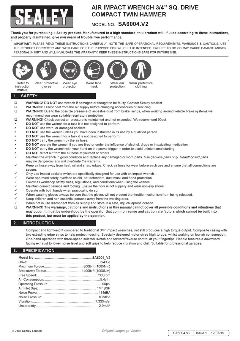Sealey SA6004.V2 User manual