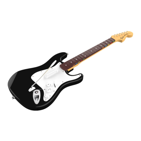 Rockband Fender Stratocaster User manual