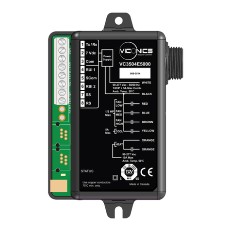 Viconics VC3000 Series installation guide