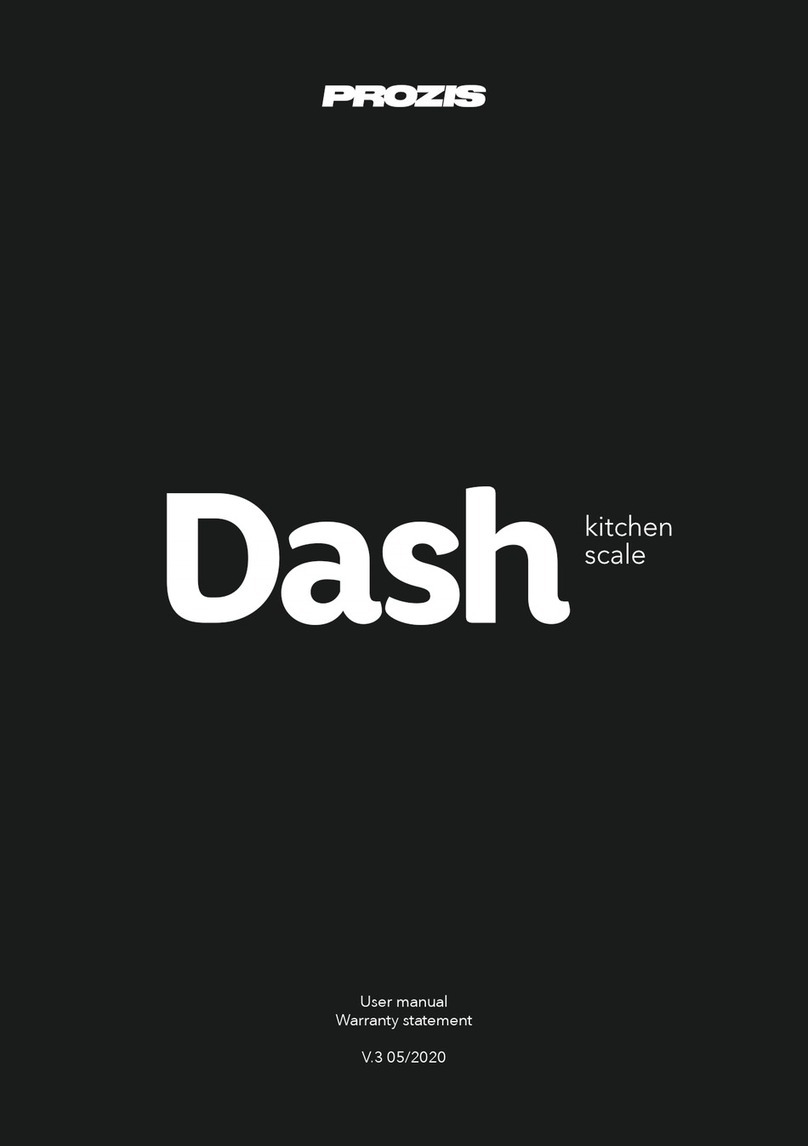 PROZIS Dash user manual