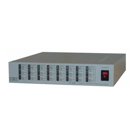 ASTEL TR 808LP operating instructions