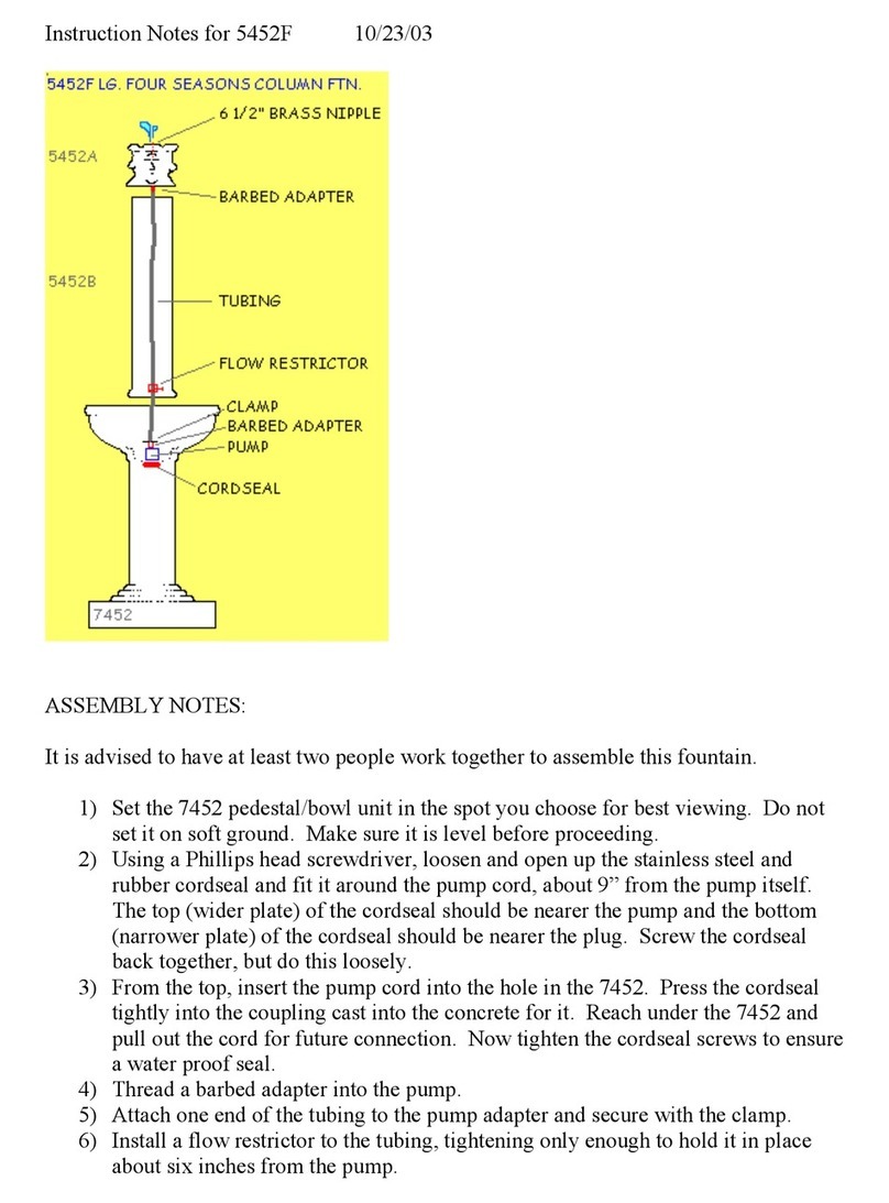 Henri Studio 5452F Instruction Notes