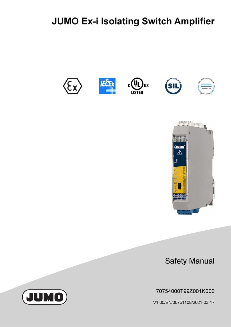 JUMO Ex-i Safety manual