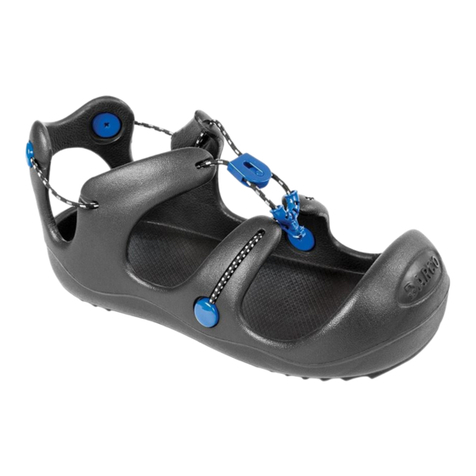 Darco Body Armor Cast Shoe Instructions for use