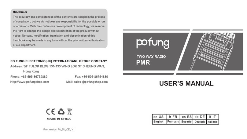 POFUNG PMR user manual