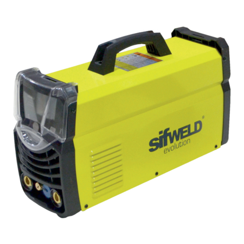 SifWeld Evolution TS200DC Operation manual