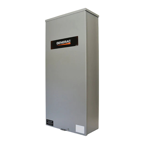 Generac Power Systems RXSW400A3CUL User manual