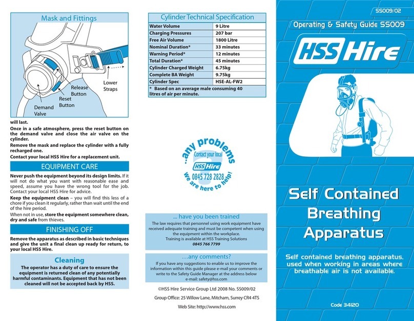 HSS Hire SS009 Operating & safety guide