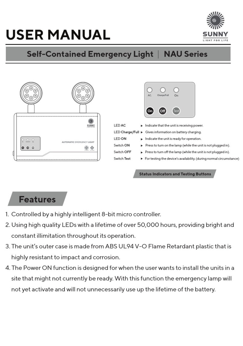 Sunny NAU Series user manual