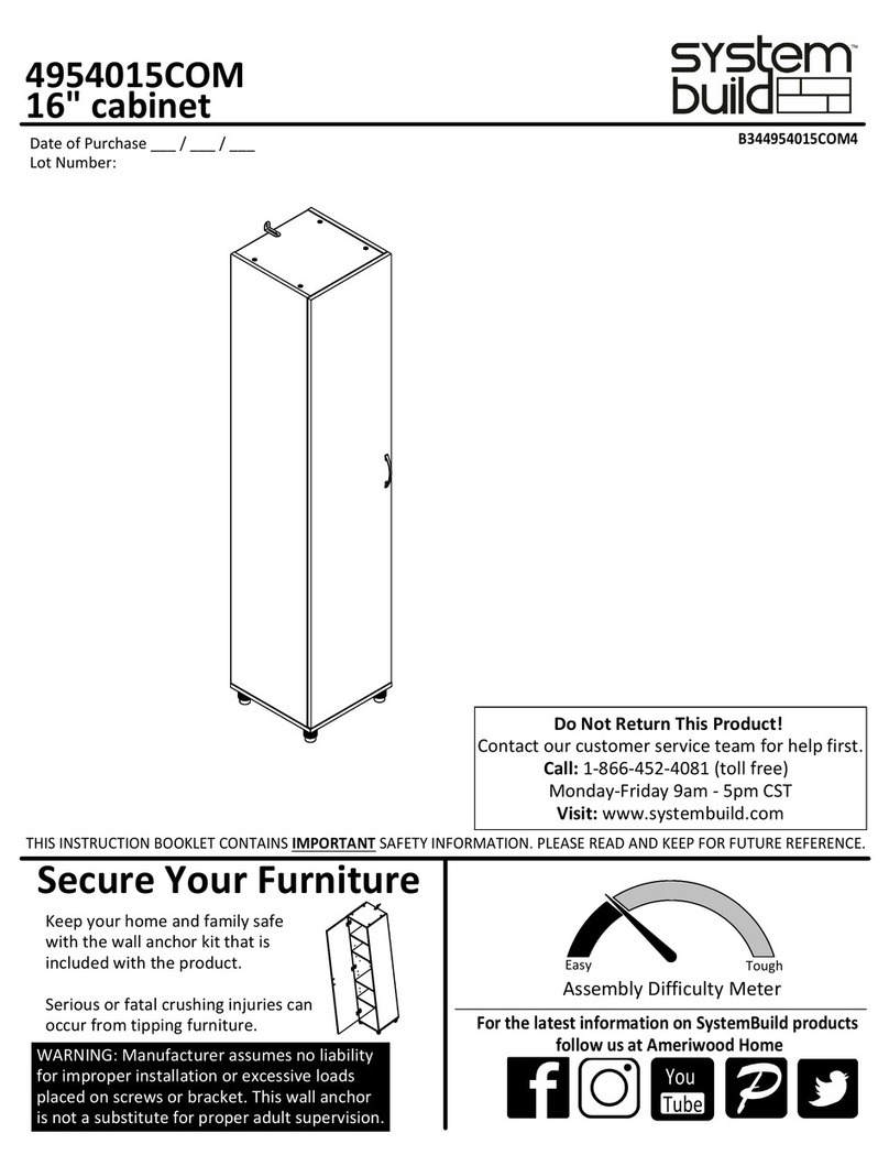 System Build 4954015COM User manual System Build 4954015COM User manual