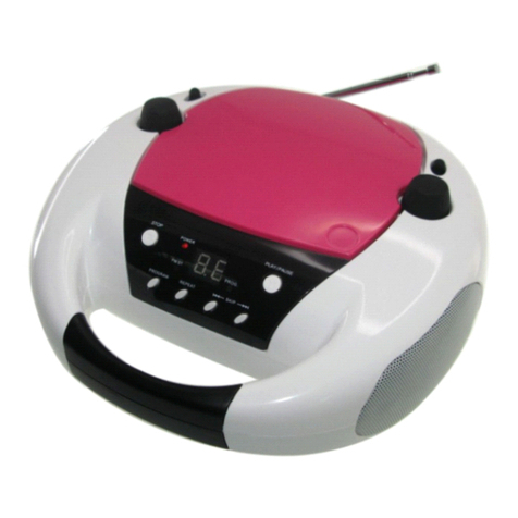 Bigben CD52 USB user manual