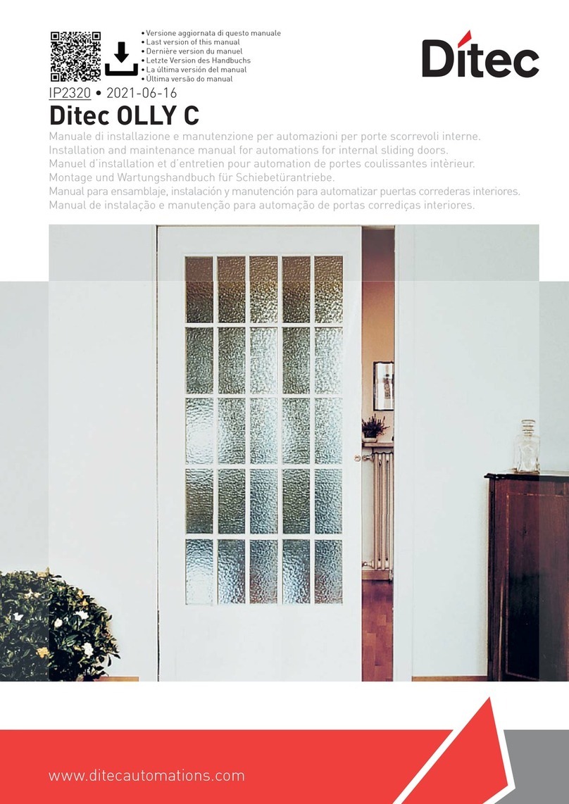 DITEC OLLY C Manual