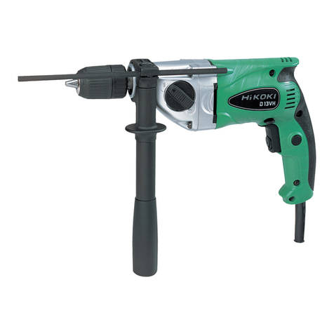 HIKOKI D 13VH User manual HIKOKI D 13VH User manual