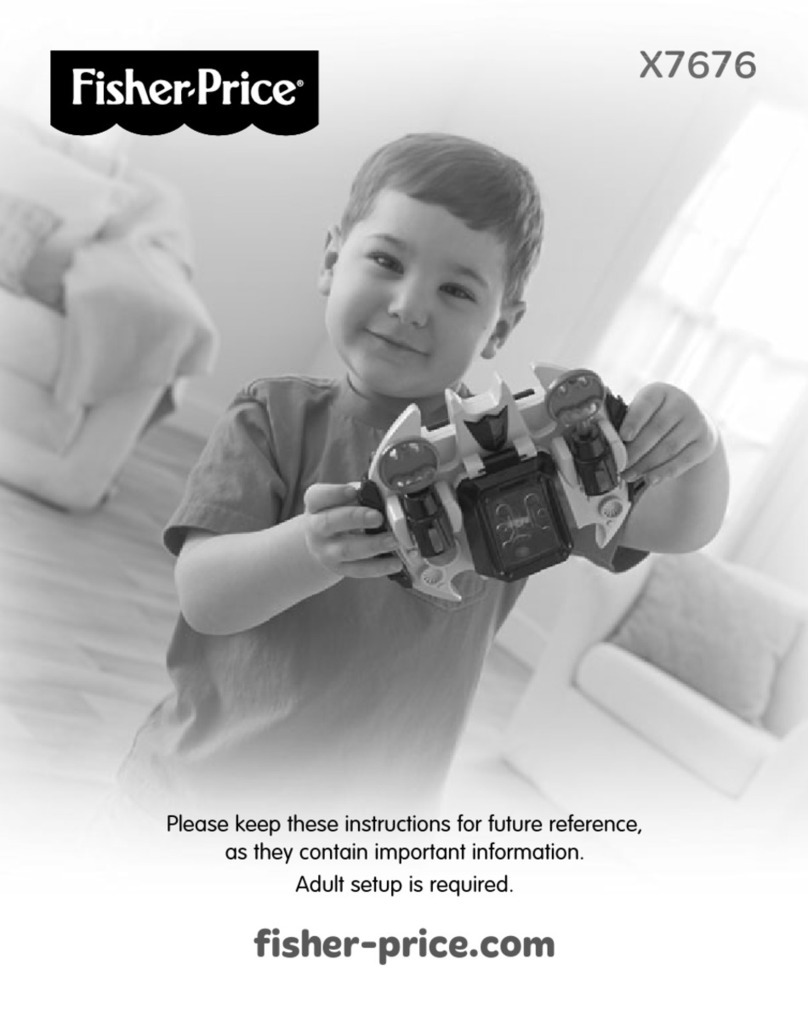 Fisher-Price X7676 instructions