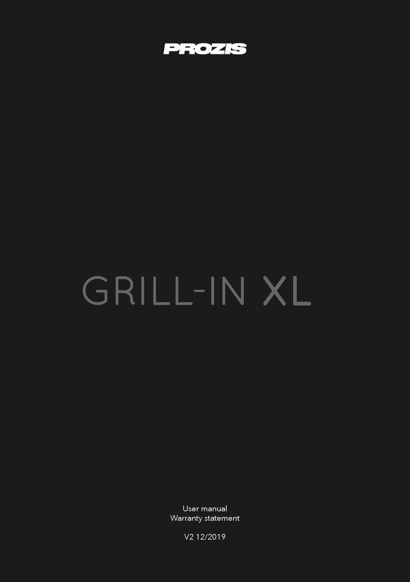 PROZIS GRILL-IN XL user manual