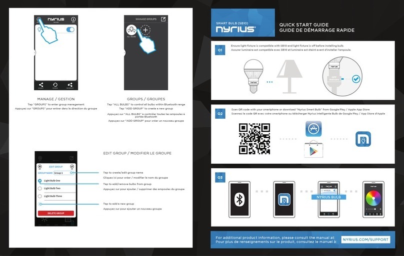 Nyrius SB10 User manual