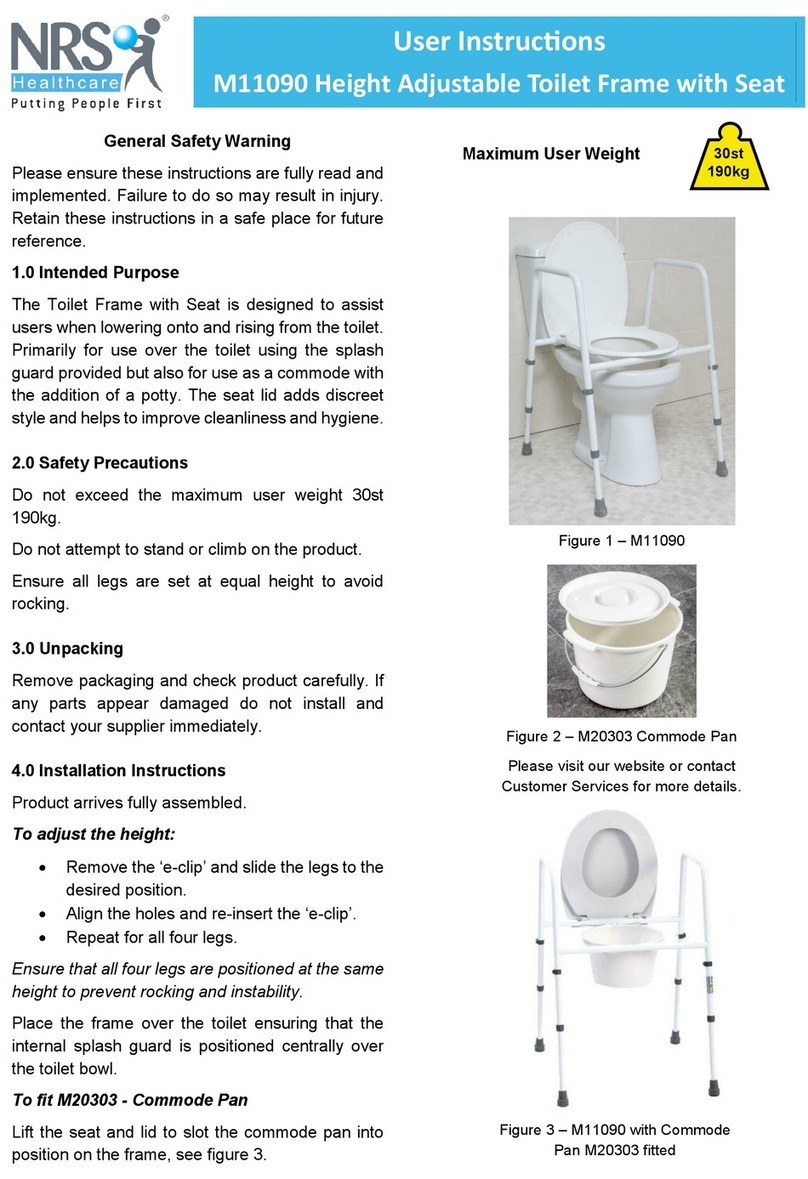 NRS Healthcare M11090 User instructions NRS Healthcare M11090 User instructions
