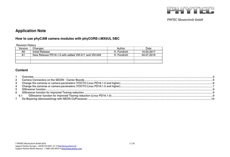 Phytec i.MX6UR manual