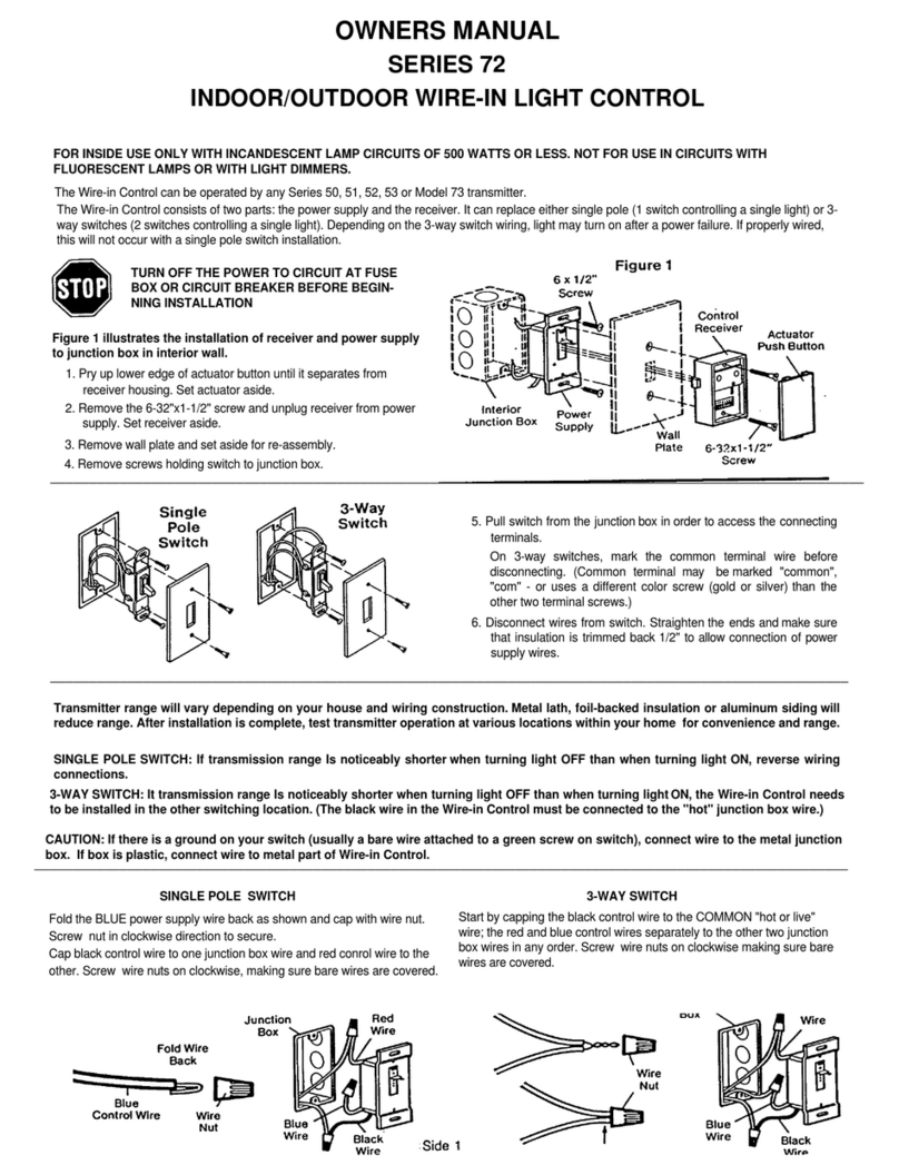 GDO 72 Series owner's manual