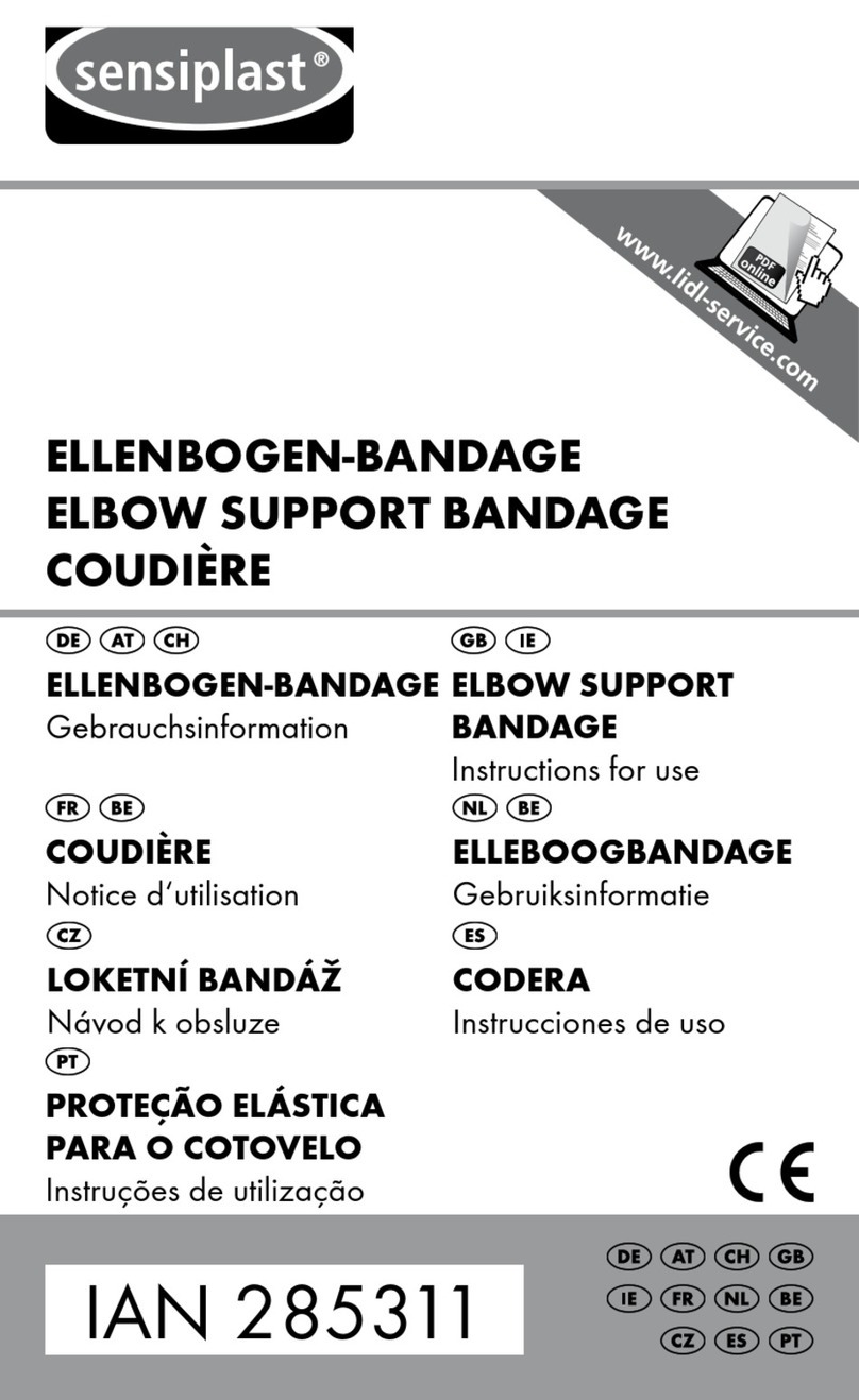 sensiplast 285311 Instructions for use