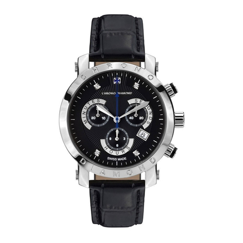 Chronos Manufactures Chrono Diamond Nestor 10600 Instruction manual / International Guarantee