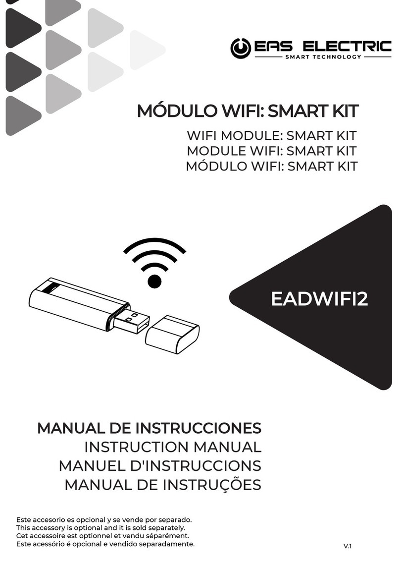 EAS Electric EADWIFI2 instruction manual