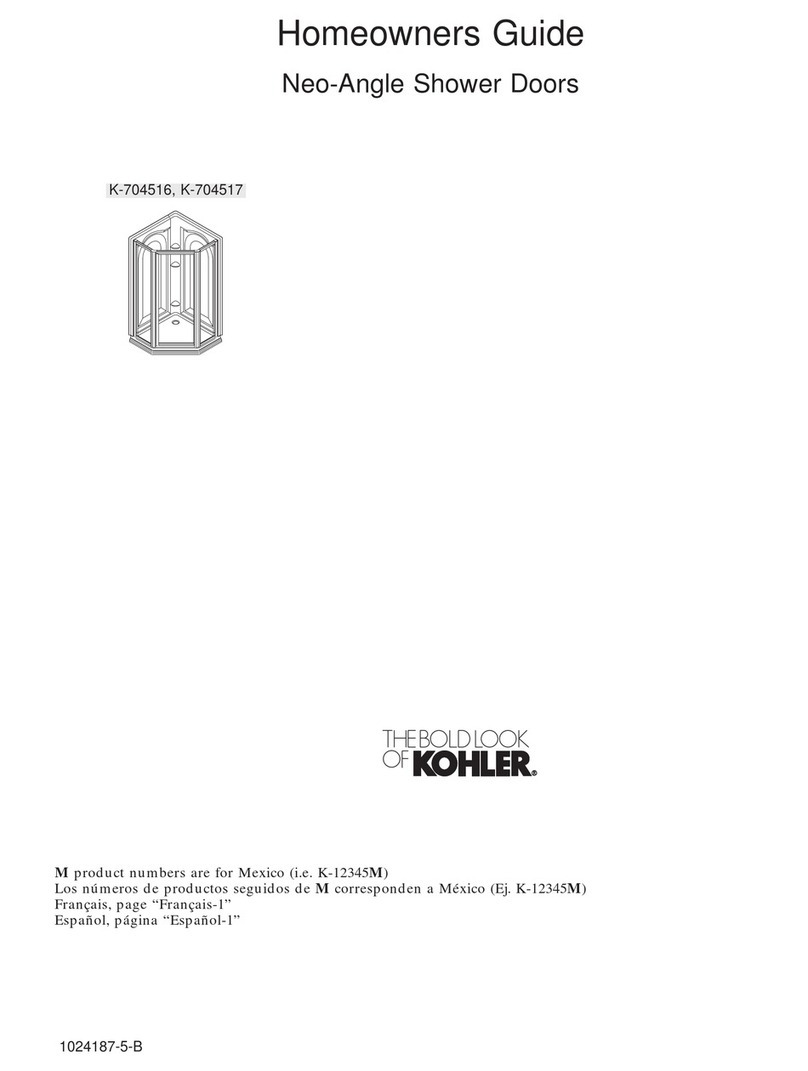 Kohler K-704516 Assembly instructions Kohler K-704516 Assembly instructions