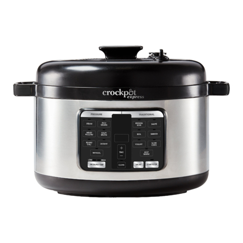 Crock-Pot Express 6Qt Oval Max owner's manual