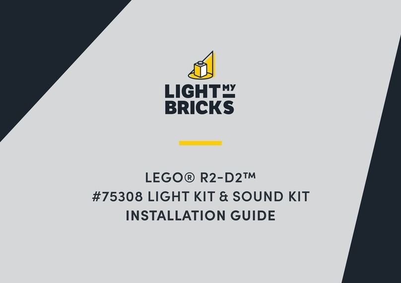 Lightmybricks LEGO R2-D2 75308 User manual