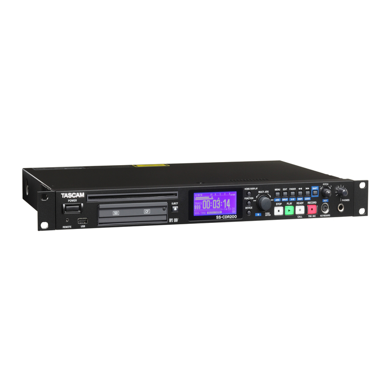 Tascam SS-CDR200 How to use Tascam SS-CDR200 How to use