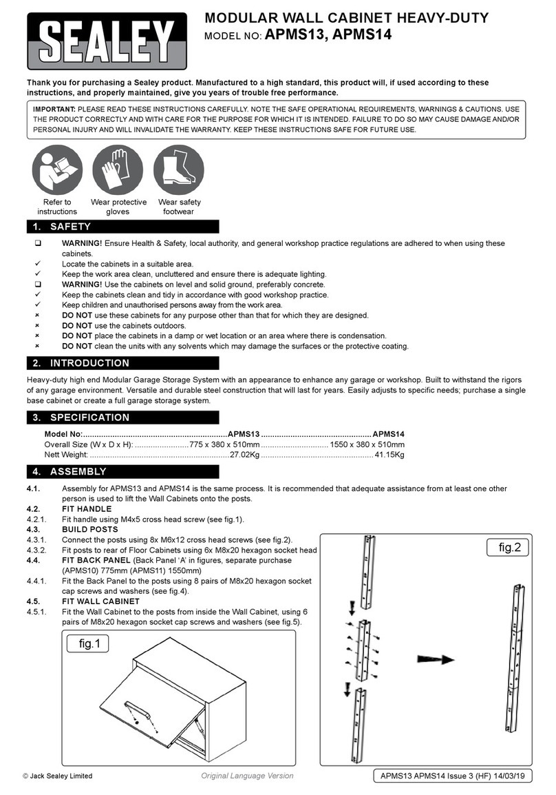 Sealey APMS13 User manual