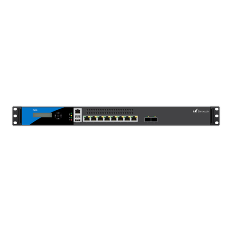 Barracuda CloudGen F400 C Standard Model quick start guide