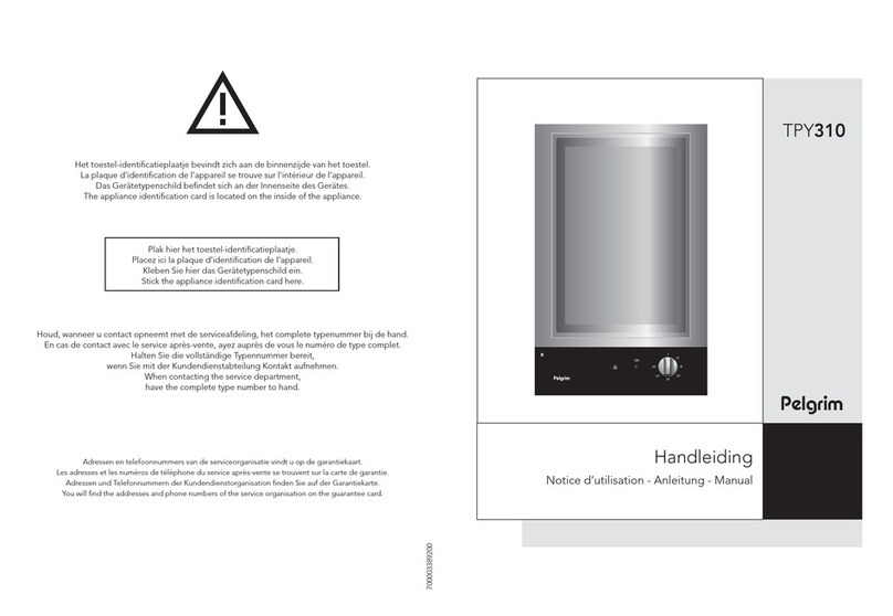 Pelgrim TPY310 User manual