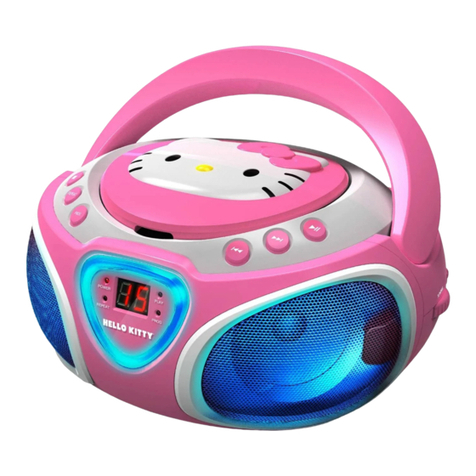Sanrio HELLO KITTY KT2025 user manual