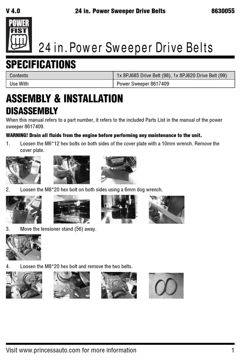 Power Fist 8630055 quick start guide