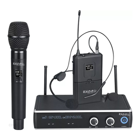Ibiza sound DR20UHF-HB manual